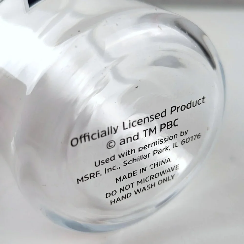 Pabst Blue Ribbon Beer Can-Shaped Drinking Glass - Picture 7 of 7